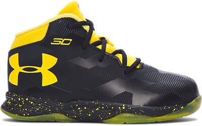 Under Armour Infants' Curry 2.5 Black/Taxi/Taxi - 1276334-005