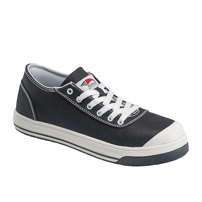 Avenger Women's Blade Low-top Sneaker Aluminum Toe EH Work Shoes Black/White - A360