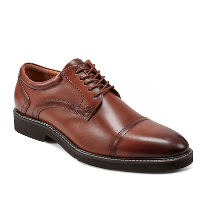 Rockport Men's Findlay Oxford Medium Natural Leather - M-FINDLAY-MNA01