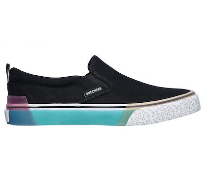 Skechers Women's Street Sparked - Cool-As-Ice Sneaker Black - 155265-BLK