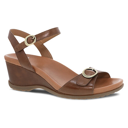 Dansko Women's Arielle Tan Glazed Kid Leather - 1613151200