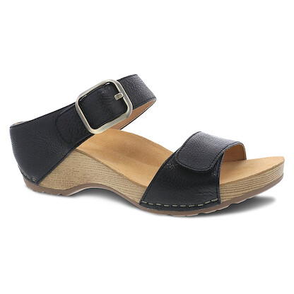 Dansko Women's Tanya Black Milled Burnished Leather - 1711501600
