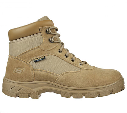 SKECHERS WORK Men's 6" Relaxed Fit Wascana - Millit Work Boot Camel - 200056-CML