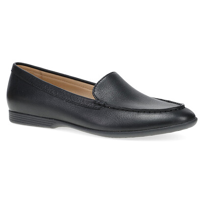 Dansko Women's Lorri Loafer Black Tumbled - 2043500200