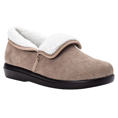 Propet Women's Colbie Slipper Stone Suede - WXX004SSTN