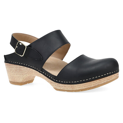 Dansko Women's Lucia Black Oiled Pull Up - 2218021400
