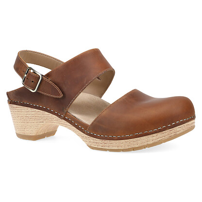Dansko Women's Lucia Tan Oiled Pull Up - 2218641400