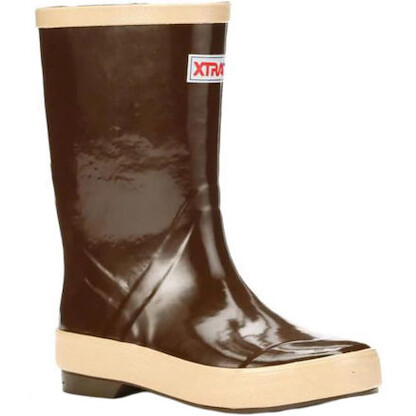 XTRATUF Little Kids' 8" Legacy Waterproof Boot Brown - 22681G