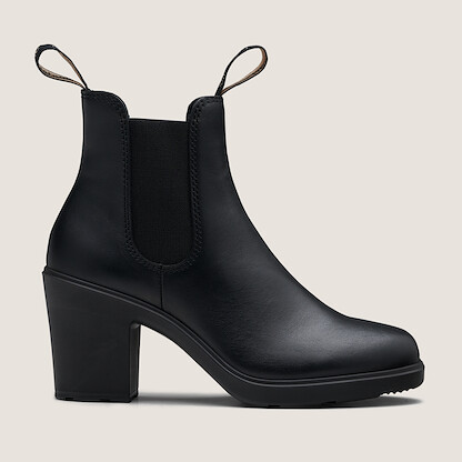 Blundstone Women's High Heeled Chelsea Boots Black - 2365