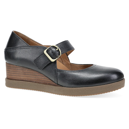 Dansko Women's Sandy Black Waterproof Milled Leather - 2415502300