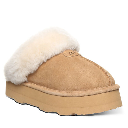 BEARPAW Women's Retro Loki Slippers Iced Coffee Solid - 2487W-245