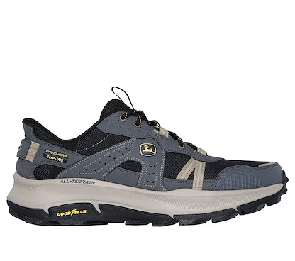 Skechers x John Deere Men's Slip-ins Equalizer 5.0 Trail Harvest Hiking Shoe Charcoal/ Black - 256009-CCBK