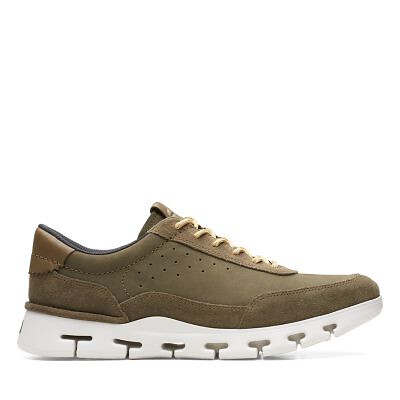 Clarks Men's Nature X One Sneaker Dark Olive - 26164775