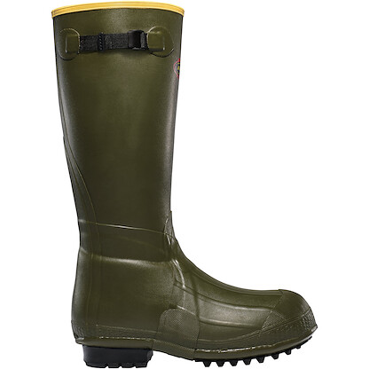 LaCrosse Men's 18" Burly Air Grip Foam Insulated Waterproof Hunting Boot Green - 266050