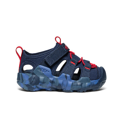 KEEN Unisex Toddlers' Hyperport H2 Sandal Naval Academy/Red Carpet - 1030841