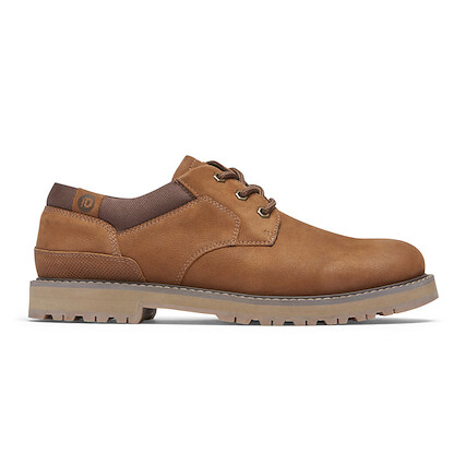 Dunham Men's Byrne Plain Toe Waterproof Oxford Tan - ML06233-JTA92 (CJ0851)