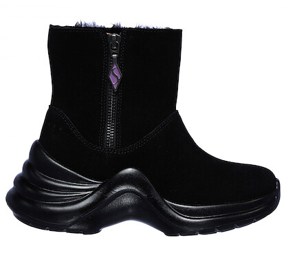 Skechers Girls' Solei St - Posh Perfect Boot Black - 302179L-BLK