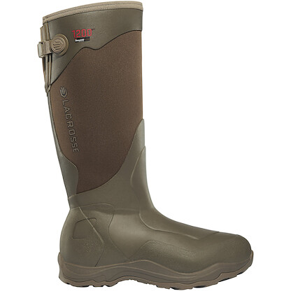 LaCrosse Men's 17" Alpha Agility Waterproof 1200g Insulated Hunting Boot Brown - 302447