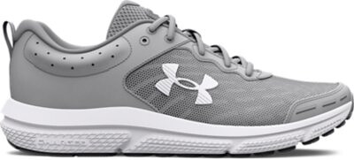Under Armour Men's UA Charged Assert 10 Running Shoes Mod Gray/Mod Gray/White - 3026175-102