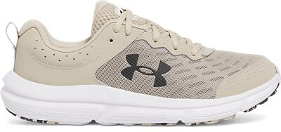 Under Armour Men's UA Charged Assert 10 Running Shoes Khaki Base/Khaki Base/Black - 3026175-289