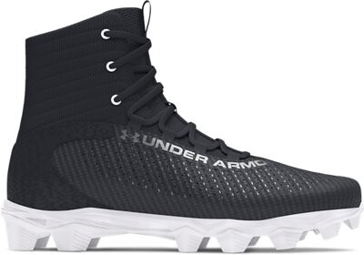 Under Armour Boys' Highlight 2 RM Jr. Football Cleats Black/White/Misc - 3027322-001