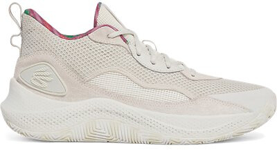 Under Armour Unisex Curry 3Z 24 Suede - White Clay/White Clay/Summit White - 3028191-114