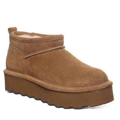 BEARPAW Women's Retro Super Shorty Hickory - 3051W-220