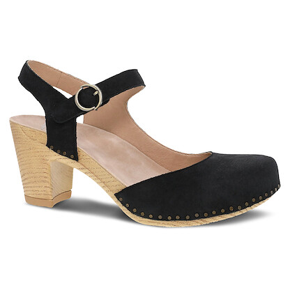 Dansko Women's Taytum Black Milled Nubuck - 3114101400