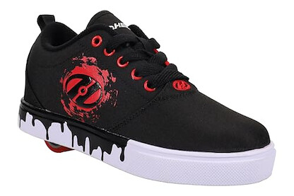 Heelys Unisex Kid's Pro 20 Prints Black/Red - HE02486002