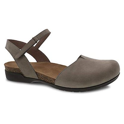 Dansko Women's Rowan Taupe Milled Nubuck - 6025165300