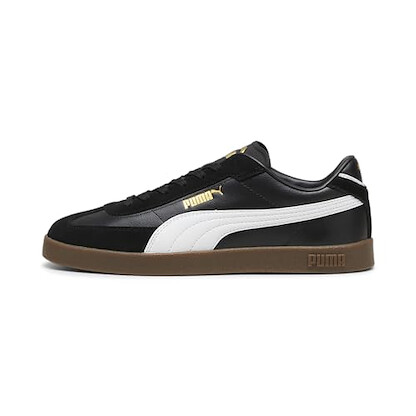 PUMA Men's Club II Era Sneakers Black/White/Gold - 39744702