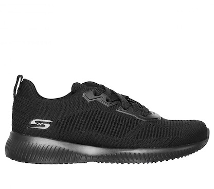 Skechers Women's Bobs Squad - Tough Talk Sneaker Black - 32504NA-BBK