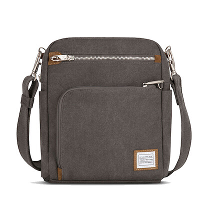 Travelon Anti-Theft Heritage Tour Bag Pewter - 33074-540