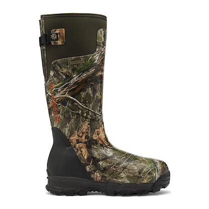 LaCrosse Men's 18" Alphaburly Pro Waterproof 1000g Insulated Hunting Boot Mossy Oak Country DNA Camo Print - 376069