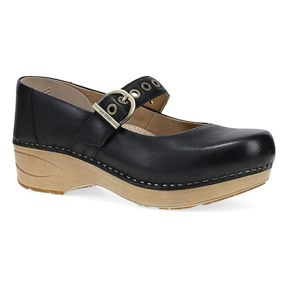 Dansko Women's XP 2.0 Mary Jane Clog Black Leather - 3960001421