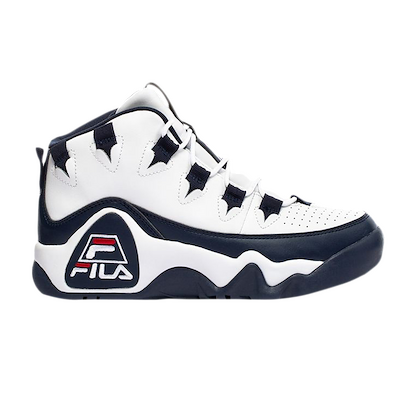 FILA Unisex Kids' Grant Hill 1 Basketball Shoes White/Fila Navy/Fila Red -  3BM00628-125