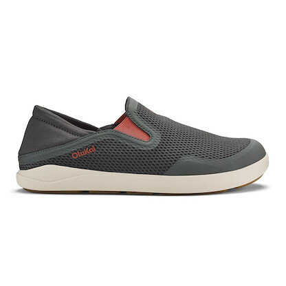 OluKai Men's Moku Slip-On Shoe Island Salt/Koi - 10578-4EKZ