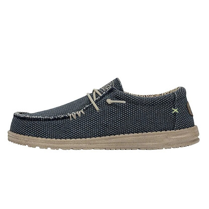 HEY DUDE Shoes Men's Wally Braided Blue Night - 40003-4NM