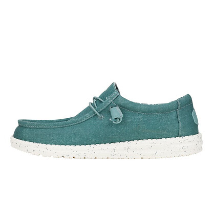 HEY DUDE Shoes Men's Wally Stretch Canvas North Atlantic - 40700-4PP