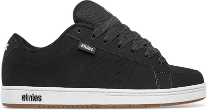 Etnies Men's Kingpin Skate Shoe Black/White/Gum - 4101000091-979