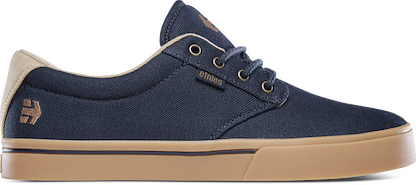 Etnies Men's Jameson 2 ECO Skate Shoe Navy/Gum/Gold - 4101000323-461
