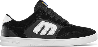 Etnies Unisex The Aurelien Skate Shoe Black/White - 4102000151-976