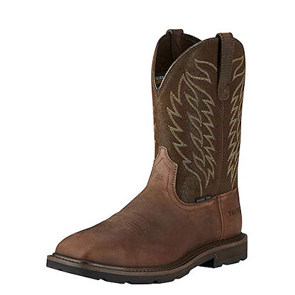 Ariat Men's Groundbreaker Wide Square Steel Toe Work Boot