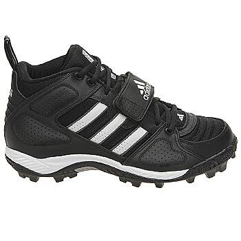 Adidas Men's Corner Blitz 3/4 MD Cleats Black/White/Graphite - 534209