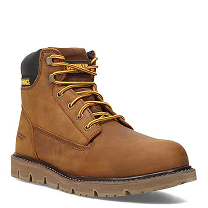 DEWALT Men's Flex Plain Toe Soft Toe Work Boot Bison - DXWP10027-BIS