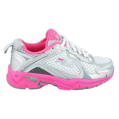 FILA Girls' Trexa Lite 2 Running Shoes White/Pink - TREXALITE2