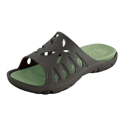 Nothinz Unisex Slides Black/Lime - 0106
