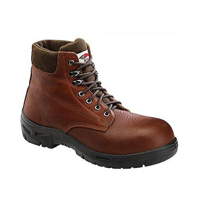 Avenger Men's 6" Steel Toe Work Boot Brown - A7211