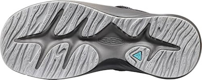 KEEN Women's Whisper Lite Sandal, Black/Magnet, 12