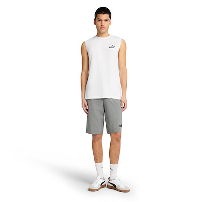 PUMA Men's Essentials Sleeveless T-Shirt (Available in Big & Tall), Puma White SS25, X-Large Tall